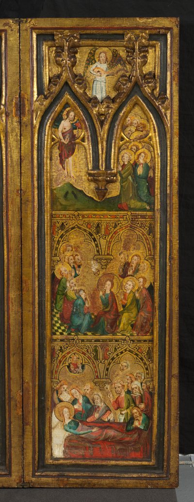 Kreuzigungstriptychon (ehemals bekannt als Estouteville-Triptychon) (rechter Flügel), ca. 1374 von German School