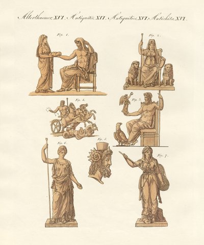 Götter der Griechen und Römer von German School