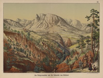 Erdpyramiden und die Dolomiten, Südtirol von German School