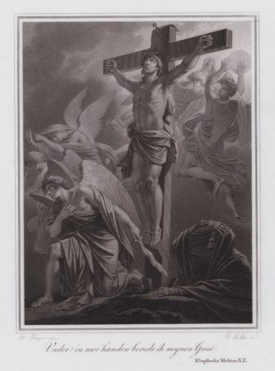 Vater! In deine Hände lege ich meinen Geist. Jesus am Kreuz von German School