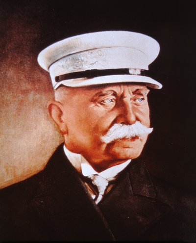 Ferdinand Graf von Zeppelin von German School