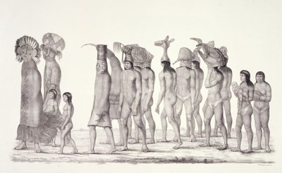 Festlicher Umzug der Tecunas, aus Reisen in Brasilien von German School