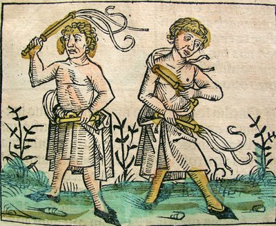 Geißler, veröffentlicht in der Nürnberger Chronik, 1493 von German School
