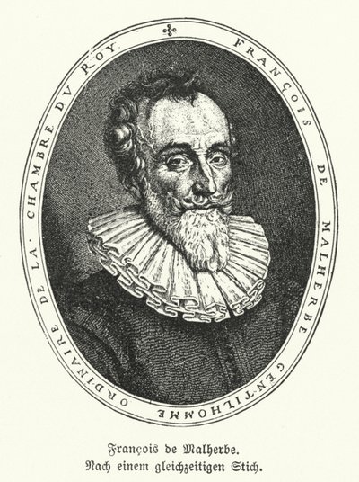 Francois de Malherbe, französischer Dichter und Übersetzer von German School