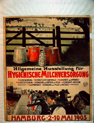 Allgemeine Ausstellung für hygienische Milchversorgung, 1903 von German School