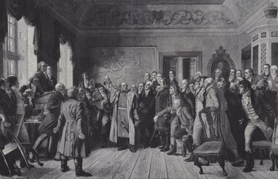 Rede von General Yorck an die Stände Ostpreußens in Königsberg, 5. Februar 1813 von German School