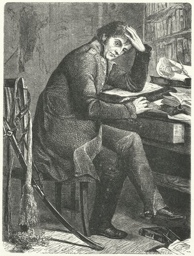 Gerhard von Scharnhorst, deutscher General und Reformer der preußischen Armee (Stich) von German School
