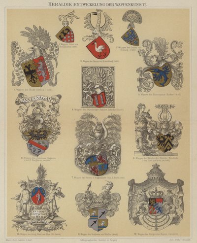Heraldik von German School