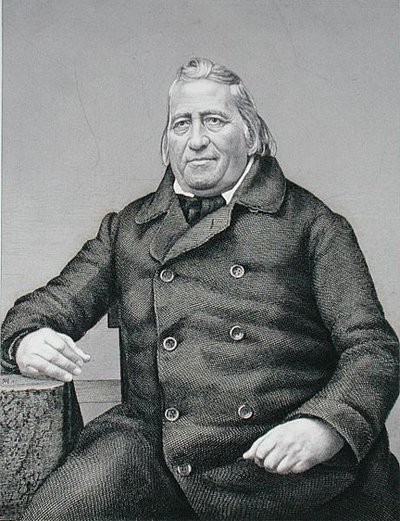 Hippolyte André Baptiste Chelard (1814-86) graviert von Weimar von German School