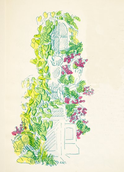 Illustration aus Styl, veröffentlicht 1922 von German School