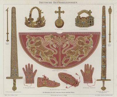 Reichsinsignien des Heiligen Römischen Reiches von German School