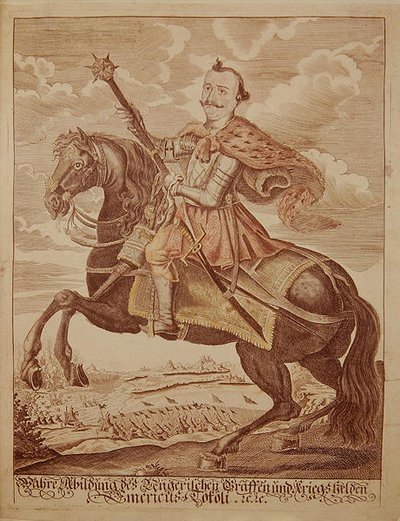 Imre Thököly (1657-1705), Fürst von Siebenbürgen von German School