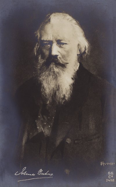 Johannes Brahms von German School