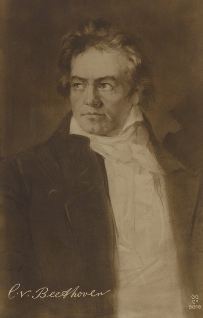 Ludwig van Beethoven von German School