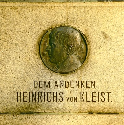 Medaille vom Denkmal für Heinrich von Kleist (1771-1811) (Bronze) von German School