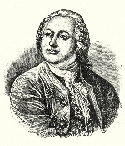 Mikhail Lomonosov, russischer Schriftsteller und Wissenschaftler von German School