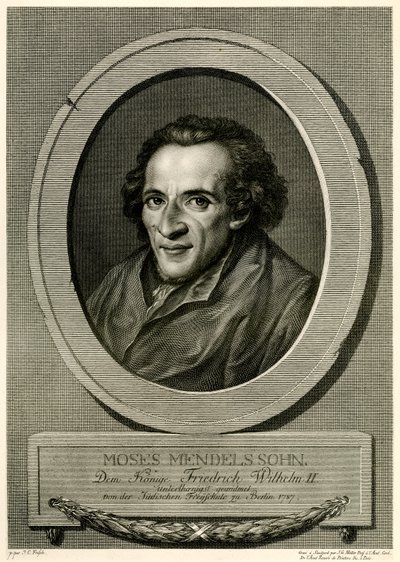 Moses Mendelssohn von German School