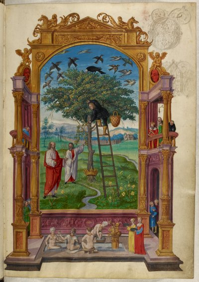 Goldener Baum mit Krone, das andere Gleichnis, aus 