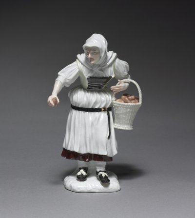 Bäuerin, Hersteller Meissener Porzellanmanufaktur, Deutschland, modelliert von Johann Joachim Kändler von German School