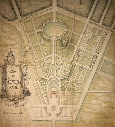 Plan von Wilhelmsthal von German School
