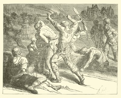 Bestrafung der Mitglieder von Armer Konrad von German School