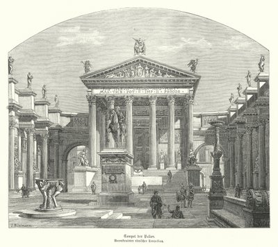 Römischer Tempel der Pallas von German School