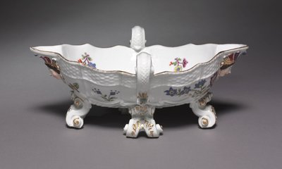 Sauciere, hergestellt in der Meissener Porzellanmanufaktur, Deutschland, 1735-56 von German School