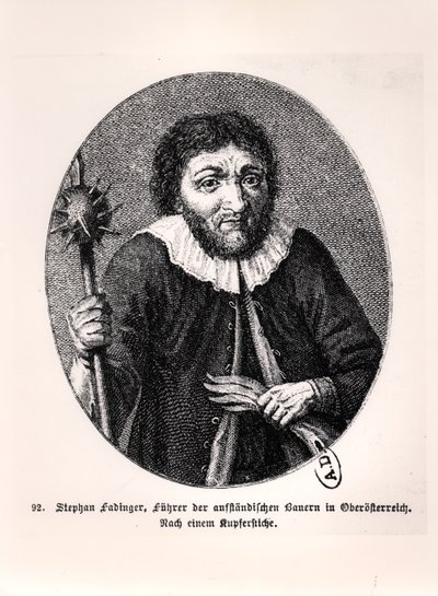 Stephan Fadinger (gest. 1626), Anführer des österreichischen Bauernaufstands (1625-1626) von German School