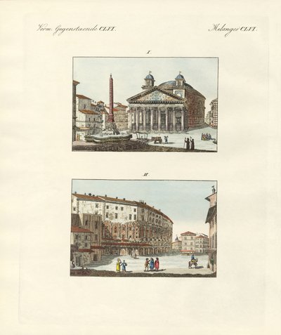 Seltsames Gebäude in Rom von German School