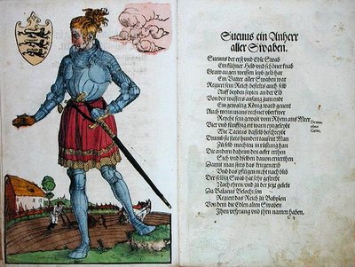 Suevus, Erster der Schwaben, aus 
