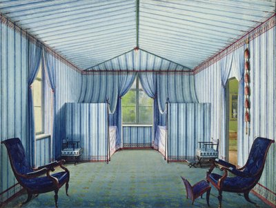 Zeltzimmer, nach 1830 von German School