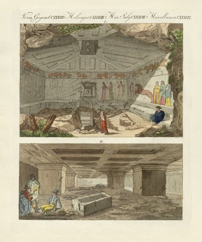 Die etruskischen Katakomben in der Altstadt von Tarquinia von German School