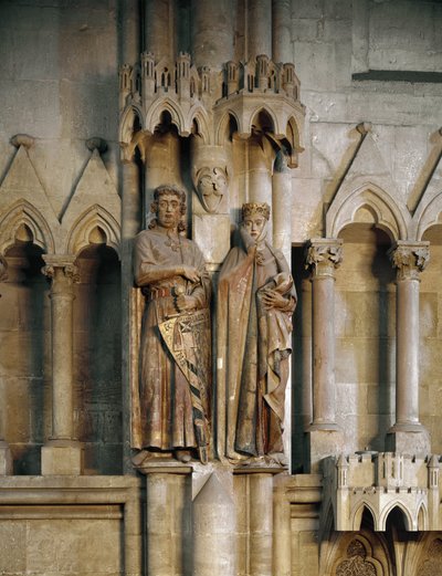 Der Ritter Ekkard und seine Frau Uta (Hermann und Reglindis) von German School