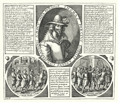 Thomas Percy, einer der Verschwörer des Gunpowder Plot von German School
