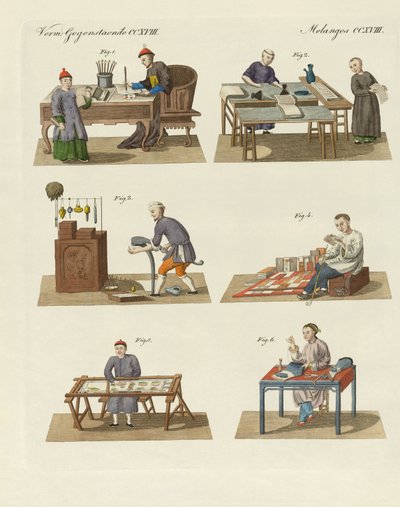 Handwerke, Künste und Handarbeiten in China von German School
