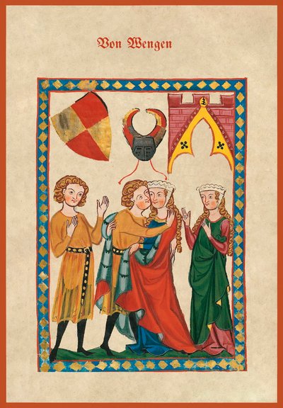 Von Wengen, Kopie von f.300r aus dem Codex Manesse von German School