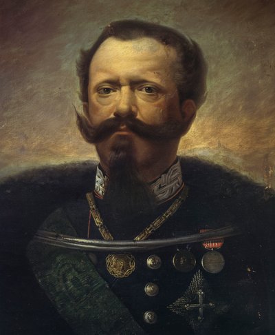 Porträt von Viktor Emanuel II., König von Italien von Gerolamo Induno