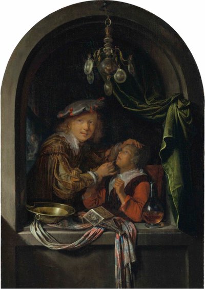 Der Zahnarzt von Gerrit Dou