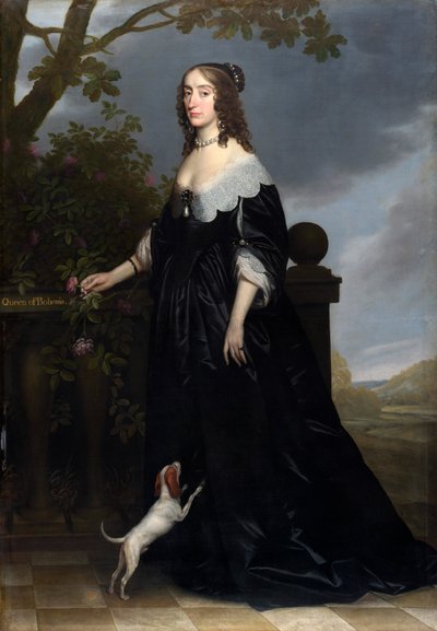 Elizabeth Stuart, Königin von Böhmen, 1642 von Gerrit van Honthorst