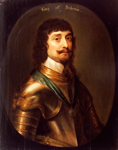 Porträt von Friedrich V., Kurfürst von der Pfalz und König von Böhmen von Gerrit van Honthorst