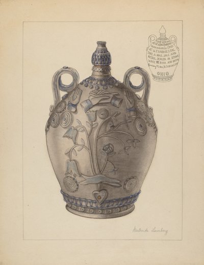 Krug mit Stopfen von Gertrude Lemberg