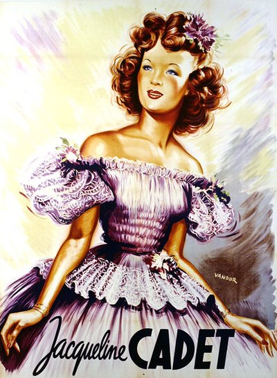 Jacqueline Cadet Poster von Geza Vandor