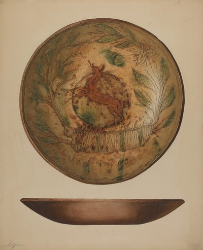 Pa. Deutscher Teller von Giacinto Capelli