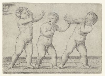 Drei nackte Jungen von Giacomo Francia