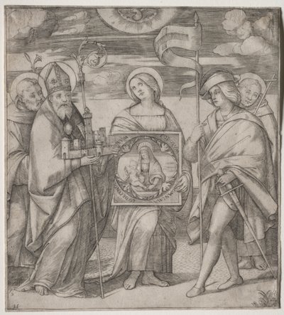 Schutzheilige von Bologna von Giacomo Francia