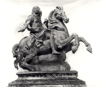 Modell für das Denkmal für Ludwig XIV. (1638-1715) von Gian Lorenzo Bernini