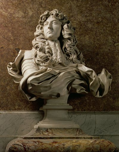 Porträtbüste von Ludwig XIV. (1638-1715), 1665 von Gian Lorenzo Bernini