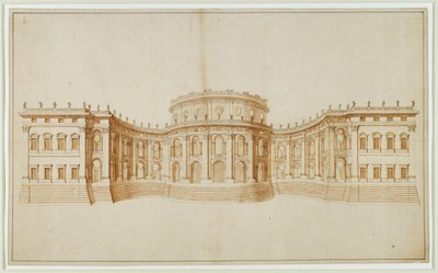 Projekt für den Louvre von Gian Lorenzo Bernini