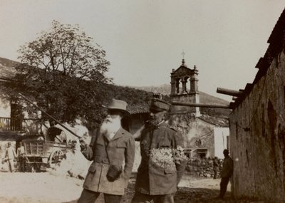 Album "Bilder des Krieges II": Italienische Soldaten in Val Chiusone nach Podsenica, 09/1917 (s/w Foto) von Gigliucci Gigliucci