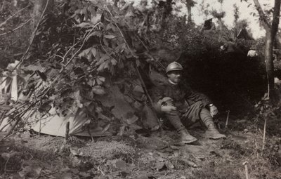Album "Bilder des Krieges II": Italienische Soldaten im Val Chiusone nach Podsenica, 09/1917 von Gigliucci Gigliucci